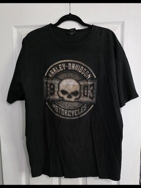Valparaiso Harley-Davidson Black Tee